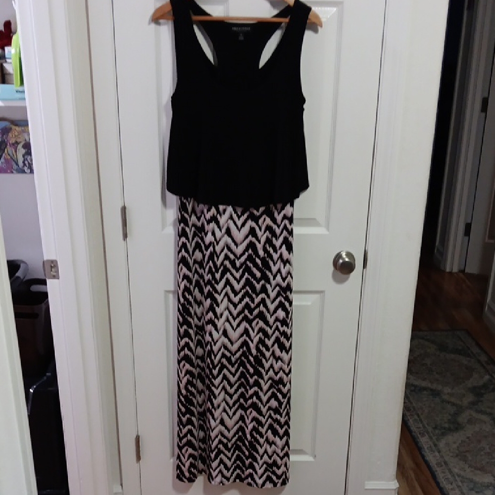 CONNECTED APPAREAL MAXI-TANK DRESS SIZE 10